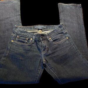 Ralph Lauren Sport Dark Denim Straight Leg Skinny Jeans